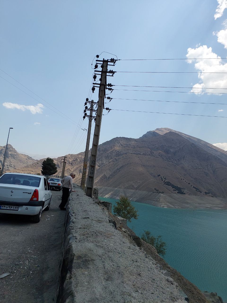گزارش تصویری خبرنگار «دنیایاقتصاد» از وضعیت منبع آبی تهران 5
