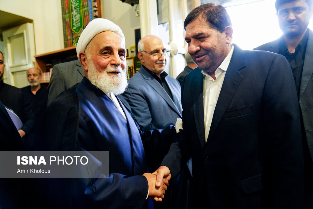 حضور چهره‌های اصلاح‌طلب و اصولگرا در مراسم ختم برادر ناطق نوری + تصاویر 2
