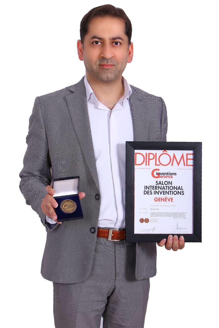 کسب مدال برنز مسابقات جهانی هوش مصنوعی توسط محی الدین اسعدی