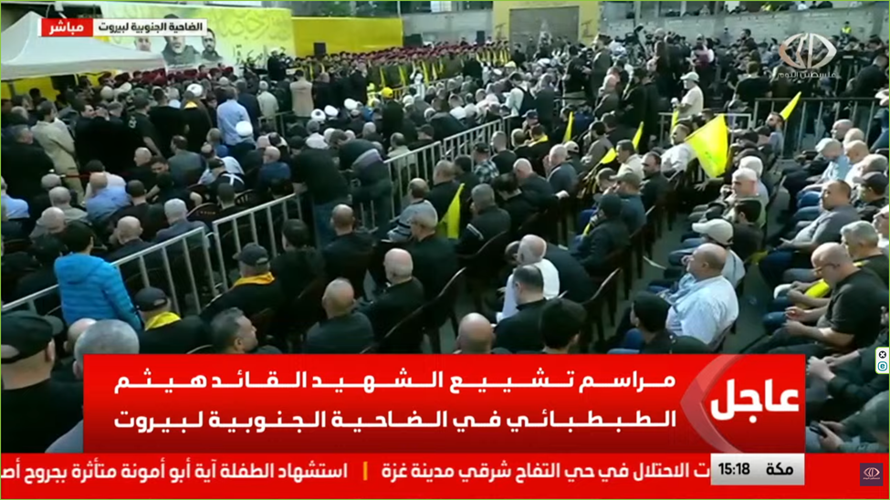 مراسم تشییع پیکر فرمانده برجسته حزب الله آغاز شد + عکس 3