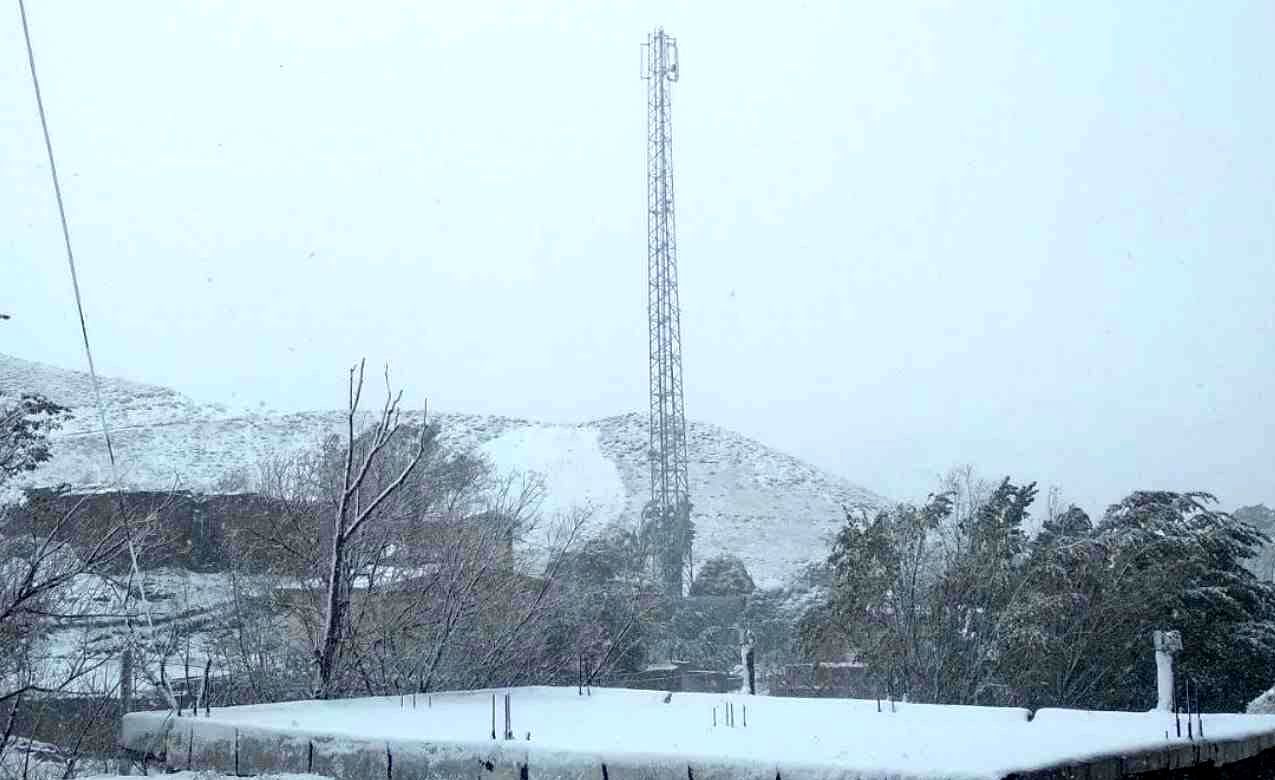 برف این منطقه از ایران را سفیدپوش کرد + تصاویر