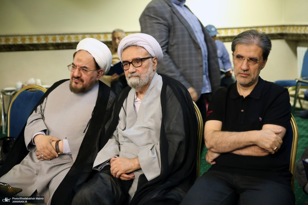 مراسم بزرگداشت محمدعلی جماعتی / کروبی و خاتمی هم آمدند + عکس 4