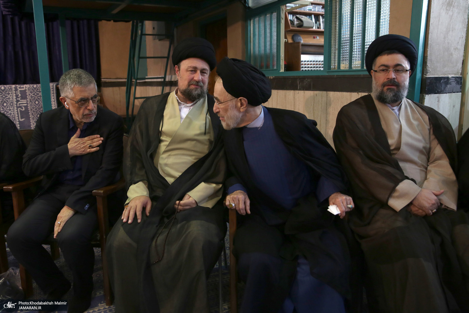ادای احترام کرباسچی به سید محمد خاتمی در یک مراسم / مهدی هاشمی هم بود + تصاویر 2