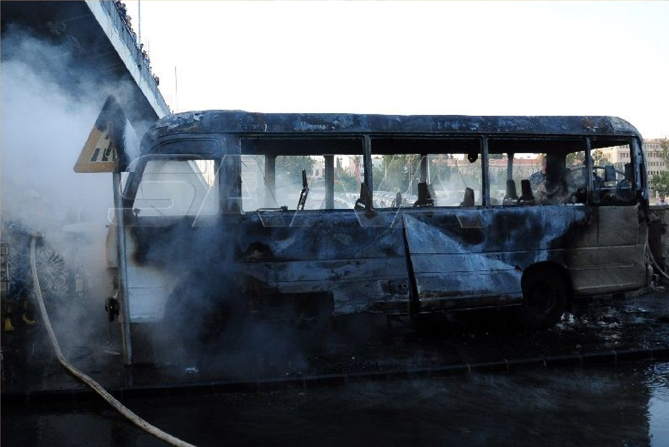 انفجارهای مهیب در پایتخت سوریه/ منطقه مِزّه در دمشق لرزید