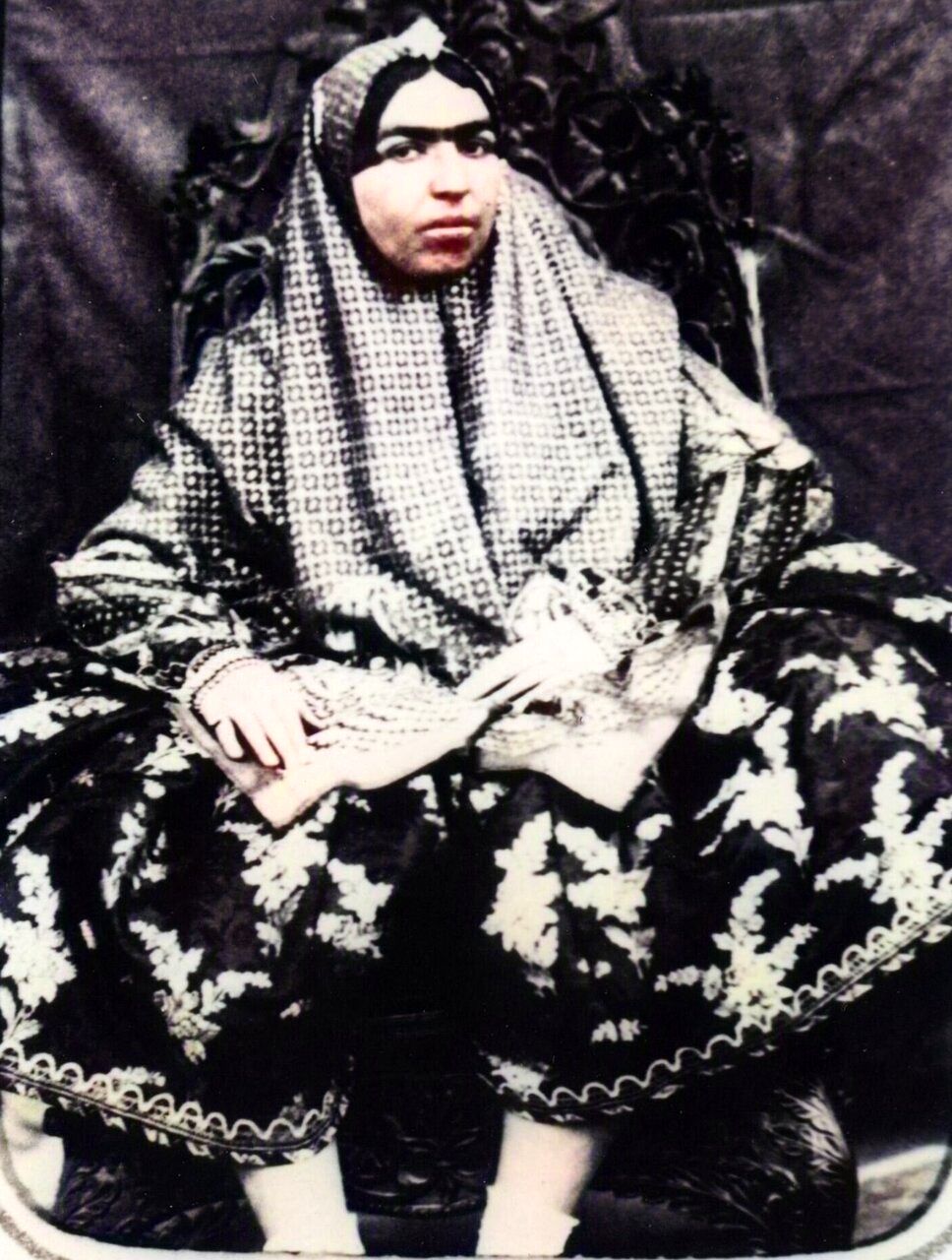 اولین زن ناصرالدین شاه چه شکلی بود؟ /عکس