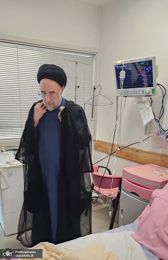 چه کسانی به عیادت خاتمی رفتند؟+ عکس 6