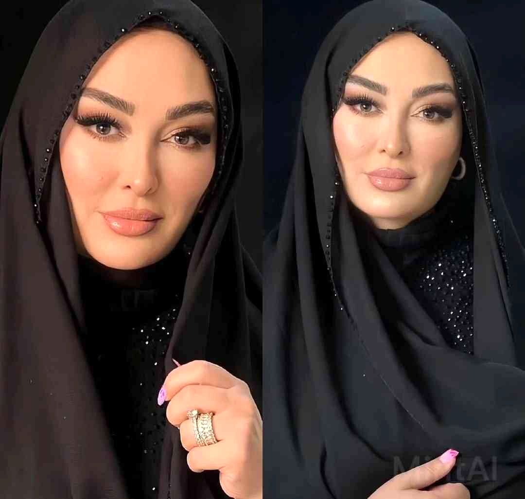 الهام حمیدی محجبه شد / عکس