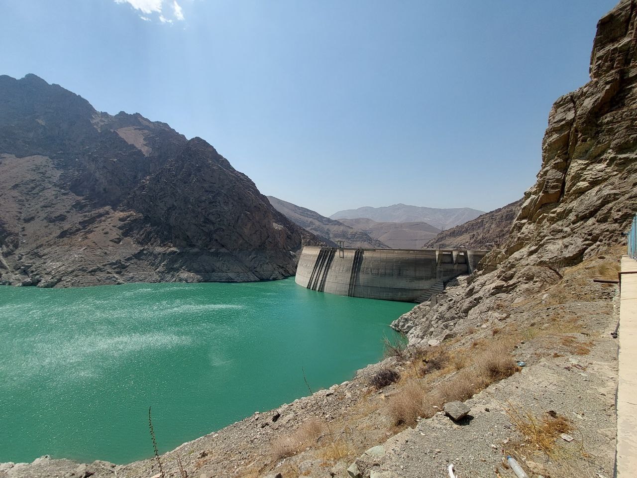 گزارش تصویری خبرنگار «دنیایاقتصاد» از وضعیت منبع آبی تهران 6