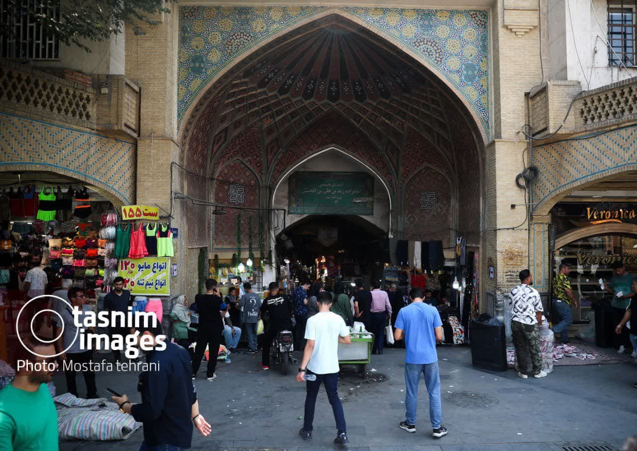 حال و هوای بازار تهران در روز تعطیل پایتخت + تصاویر 7