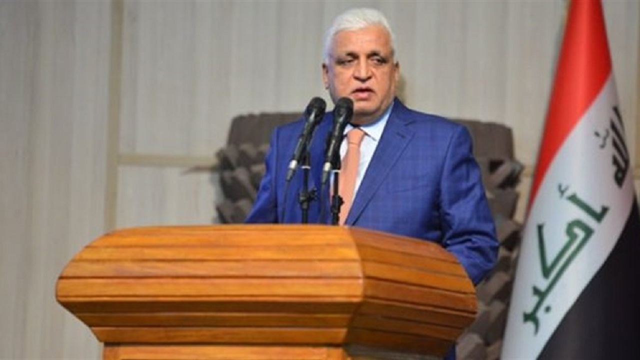 رئیس الحشد الشعبی: ایران در برابر یک جنگ «شبه‌جهانی» ایستادگی کرد