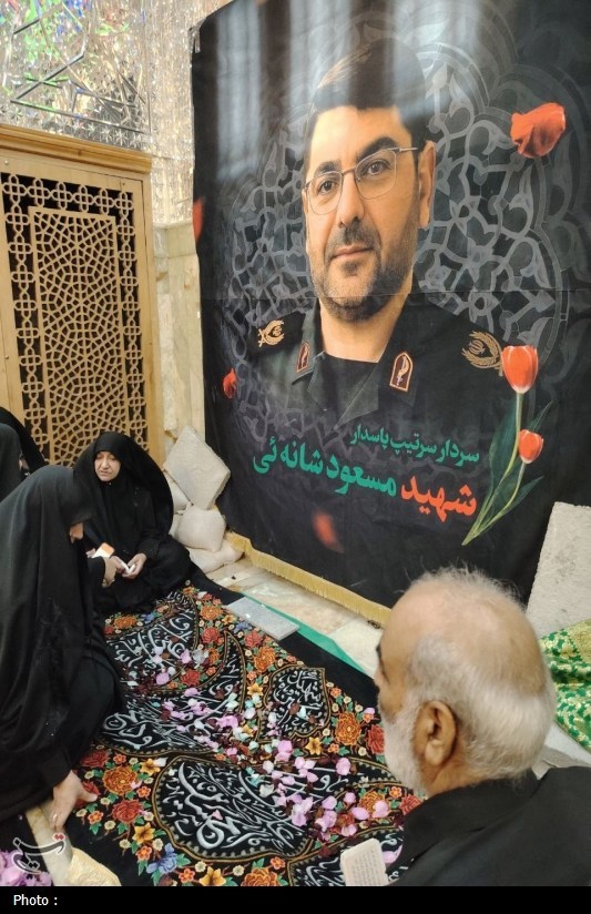 پیکر شهید سلامی در حرم عبدالعظیم آرام گرفت + عکس 3