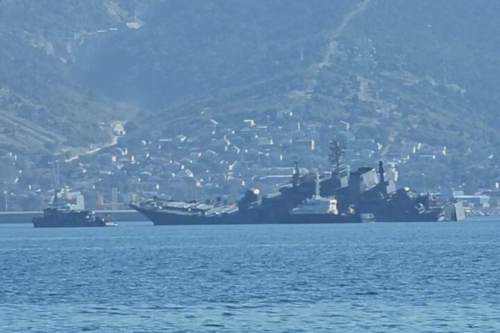 حمله پهپادی به یک کشتی متعلق به ترکیه در دریای سیاه
