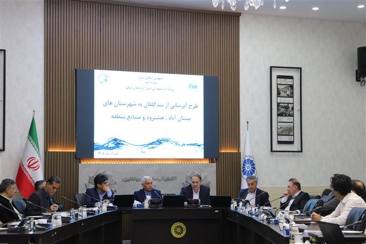 همکاری و سرمایهگذاری بخش خصوصی در صنایع آب استان