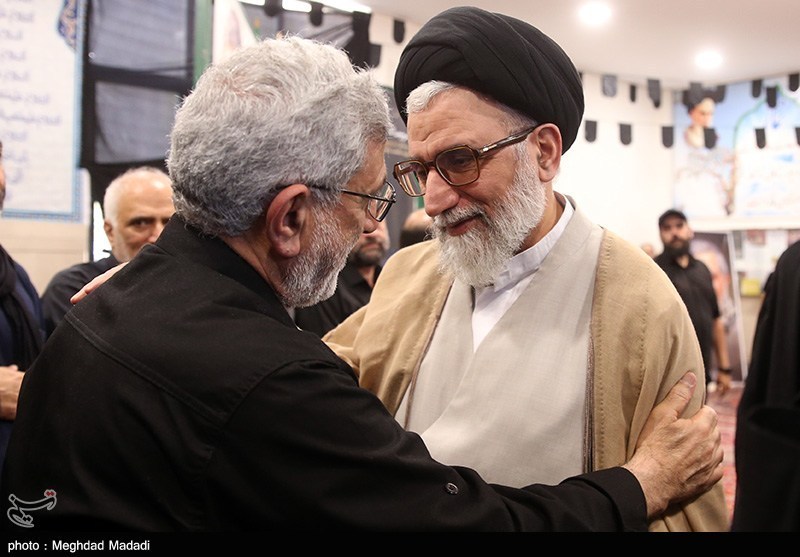 خوش‌وبش سردار قاآنی با علی لاریجانی و وزیر اطلاعات + عکس 4