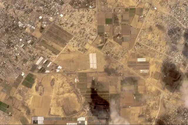 انتشار تصاویر ماهواره‌ای از رفح / حمله زمینی اسرائیل نزدیک است؟ + عکس 3