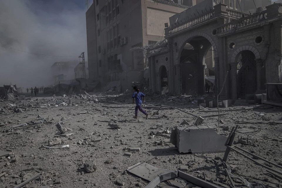 لحظات+وحشتناک+حمله+اسرائیل+به+برج+های+غزه+(5)