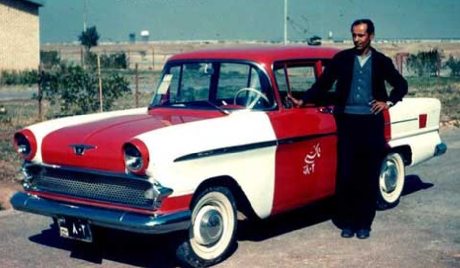 عکس| تصاویری جالب از تاکسی در تهران قدیم