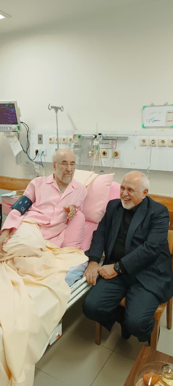 ظریف به عیادت سید محمد خاتمی رفت + عکس 2