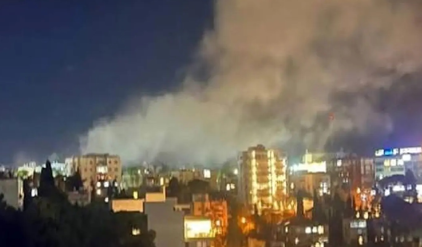 انفجارها بندر ایلات را به لرزه درآورد/ آژیرها به صدا درآمدند