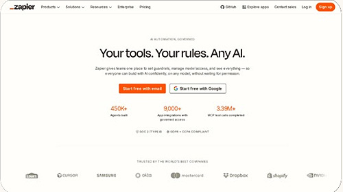 Zapier copy
