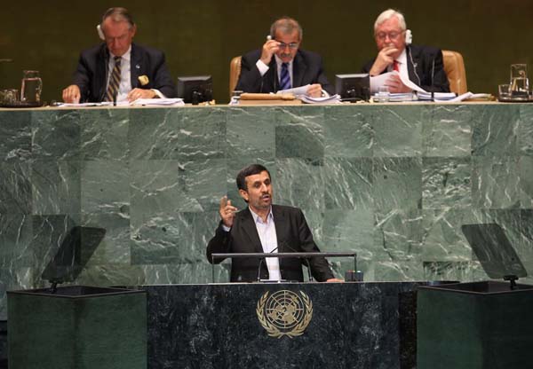 محمود احمدی‌نژاد در سازمان ملل