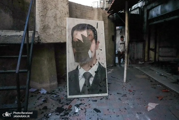 آخرین نماد بشار اسد و پدرش در سوریه نابود شد
