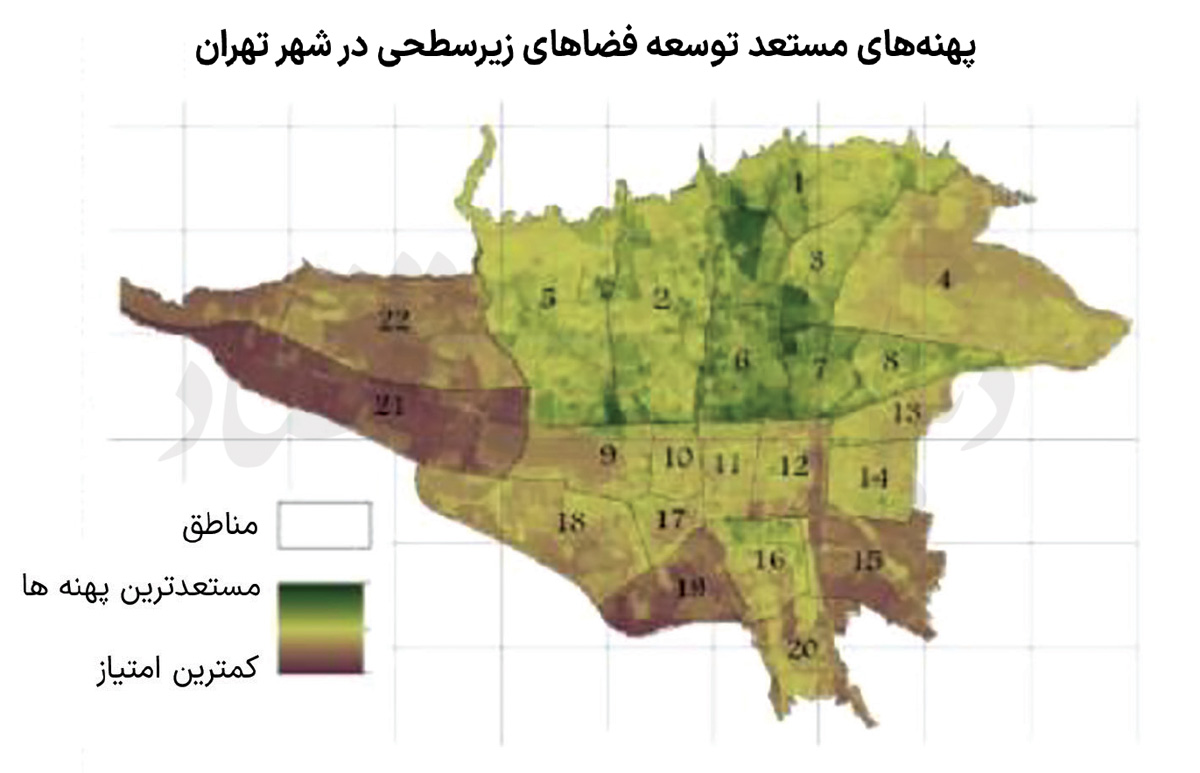 نقشه راه جدید برای زیرزمین تهران: از پناهگاههای عمیق تا مراکز تجاری زیرزمینی