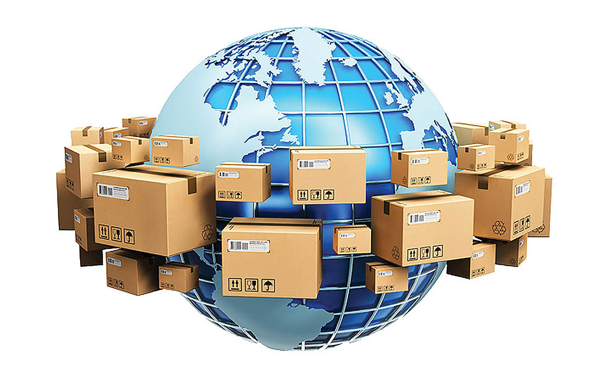 [CITYPNG.COM]HD Worldwide International Shipping Illustration PNG - 1346x986 copy