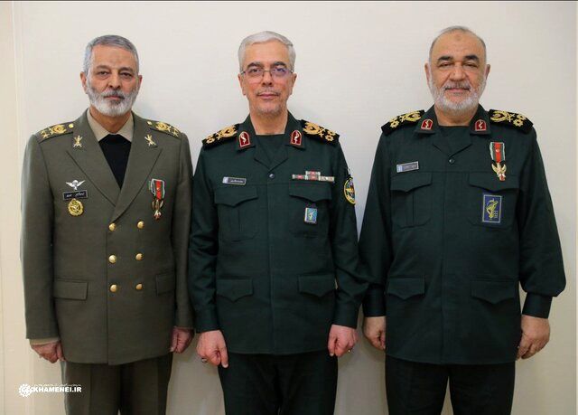 مقامات نطامی ارشد ایران در یک قاب + عکس 3