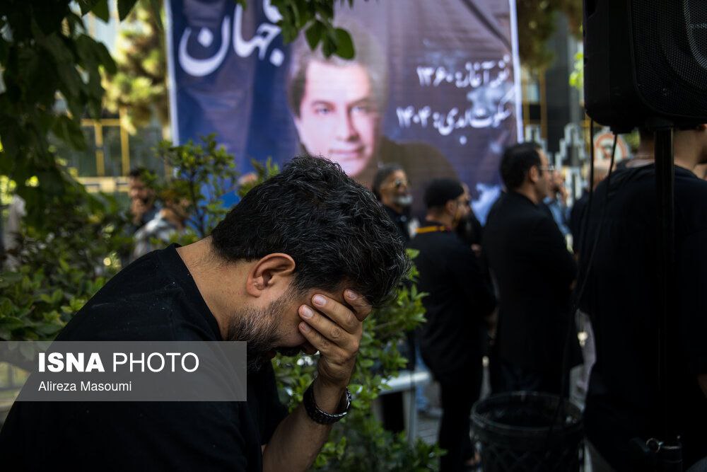 قاب‌هایی از مراسم تشییع پیکر امید جهان 7