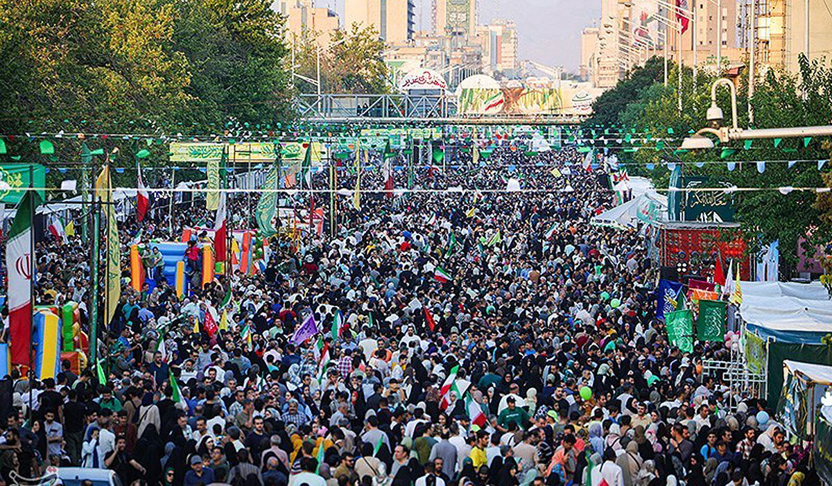 قاب مشترک ایران در روز غدیر