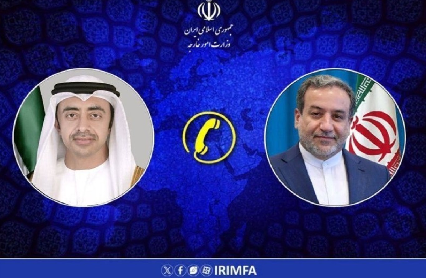تماس تلفنی وزیر خارجه امارات با عراقچی درباره یادداشت تفاهم آمریکا و ایران
