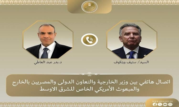 جزئیات مهم گفتگوی تلفنی وزیر خارجه مصر با ویتکاف