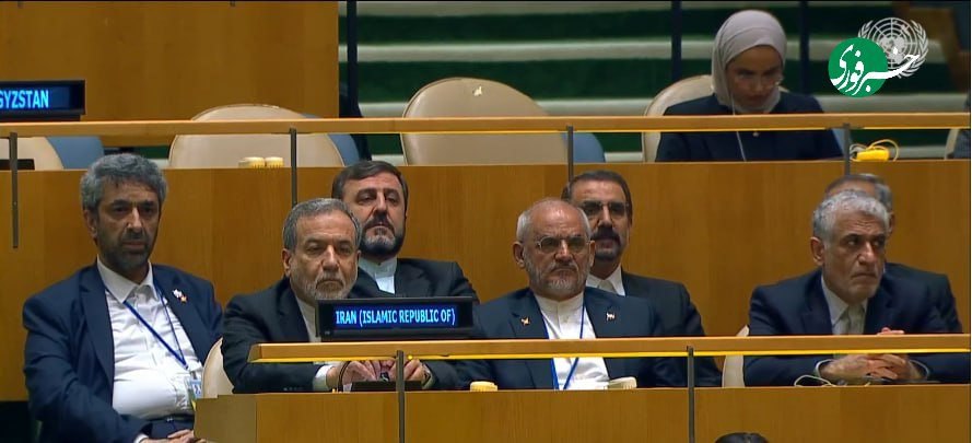 هئیت همراه رئیسجمهور در مجمع عمومی سازمان ملل