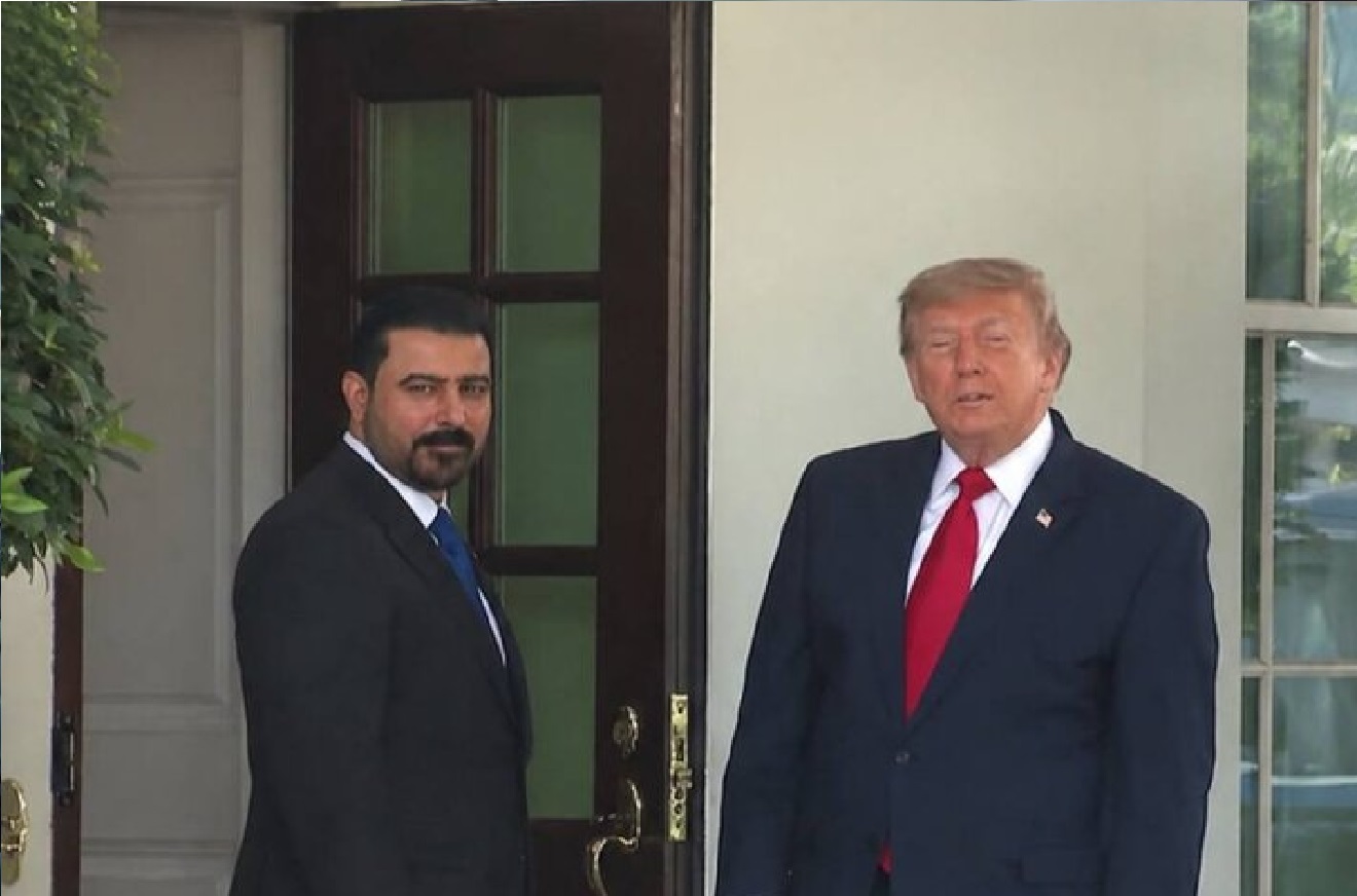 دیدار علی الزیدی و ترامپ در کاخ سفید