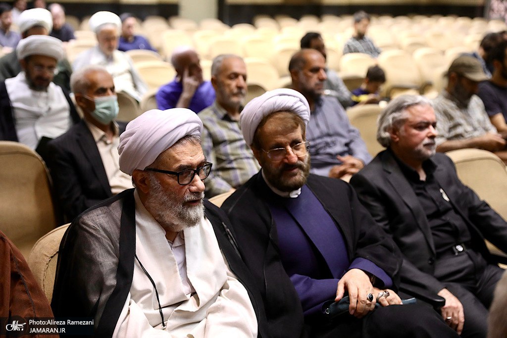 حضور سید حسن خمینی در مراسم بزرگداشت همسر مرحوم آیت الله راستی کاشانی (ر0)+ تصاویر 4