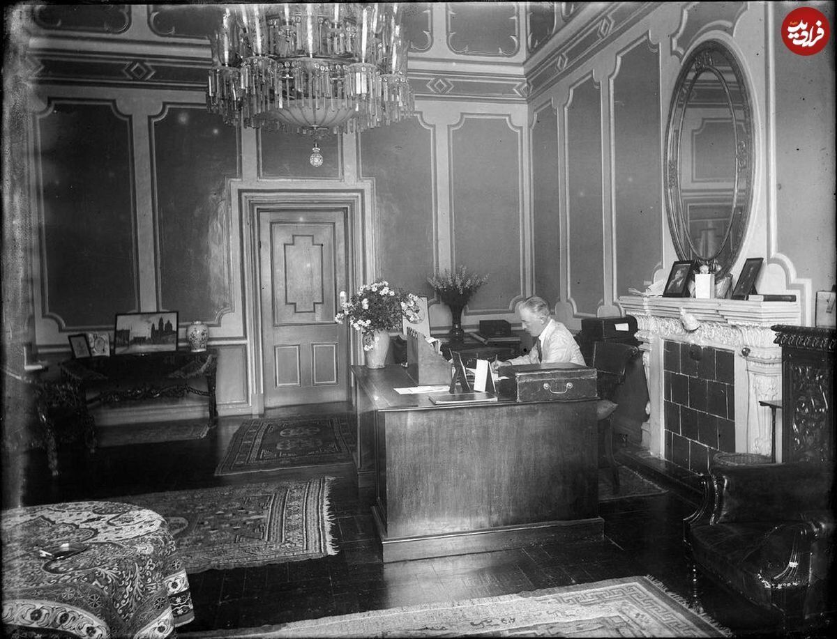 عکس های دیده نشده از فضای داخلی سفارت بریتانیا در دوره قاجار