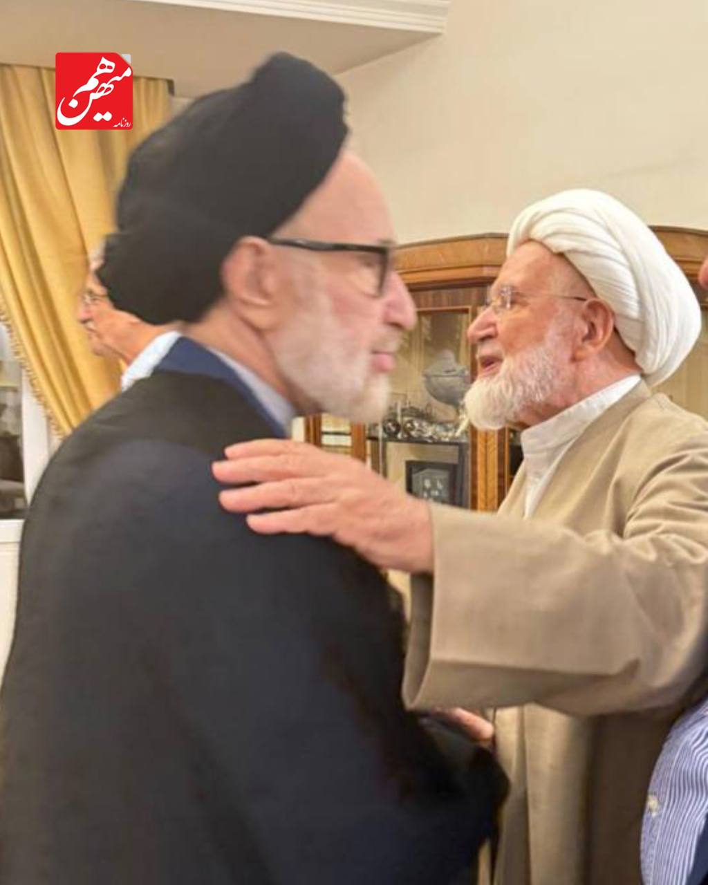 حضور مهدی کروبی و سید محمد خاتمی در منزل اصلاح طلب معروف / ناطق نوری هم آمد + تصاویر 4