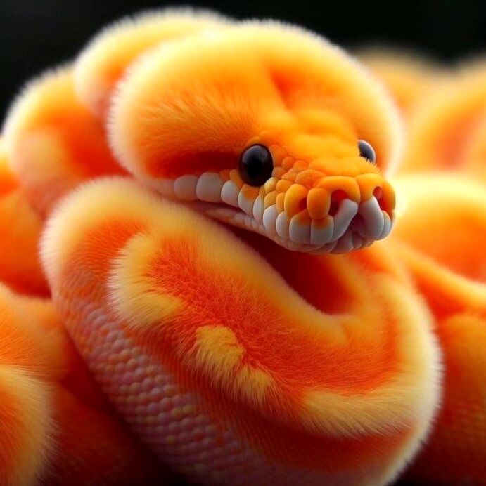 این مارهای پشمالو فضای مجازی را منفجر کردند!/ عکس