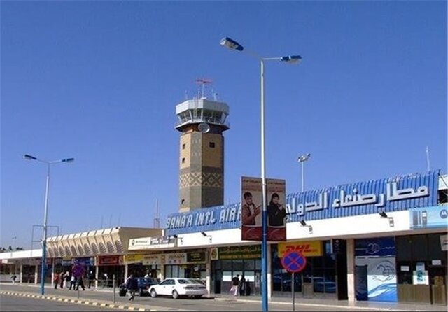فرودگاه صنعا هدف قرار گرفت