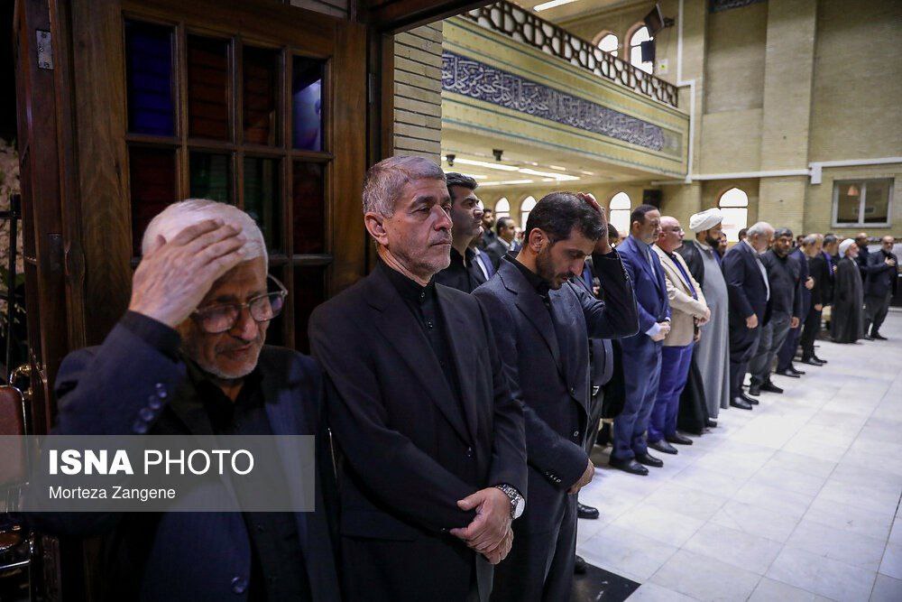 پزشکیان در ختم برادر علی طیبنیا + عکس 5