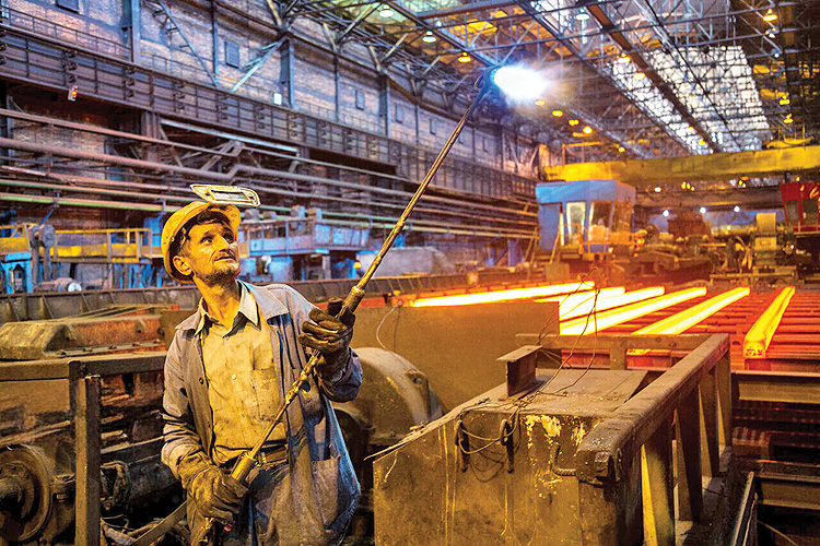 بهره‌برداری از واحد تولید شمش در شرکت فولاد قائنات