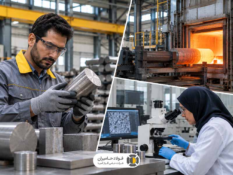 عملیات حرارتی بخشی از عملکرد نهایی فولاد است