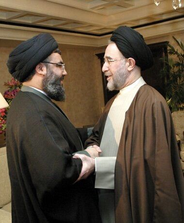 دیدار سیدمحمد خاتمی و سیدحسن نصرالله در لبنان + عکس 3
