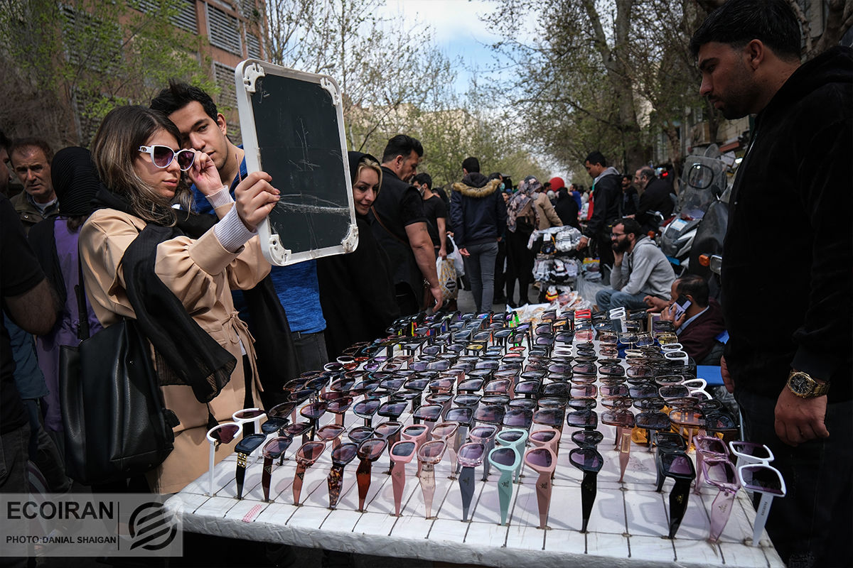 بازار خرید عید نوروز عینک آفتابی