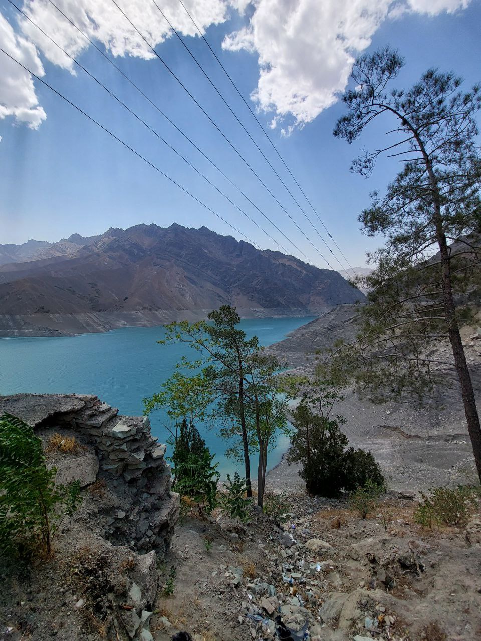 گزارش تصویری خبرنگار «دنیایاقتصاد» از وضعیت منبع آبی تهران 3