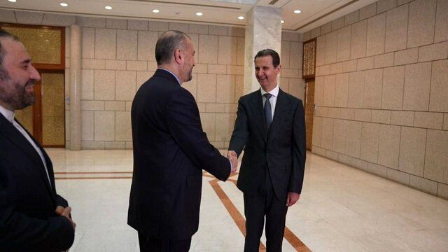 رایزنی امیرعبداللهیان با بشار اسد در دمشق
