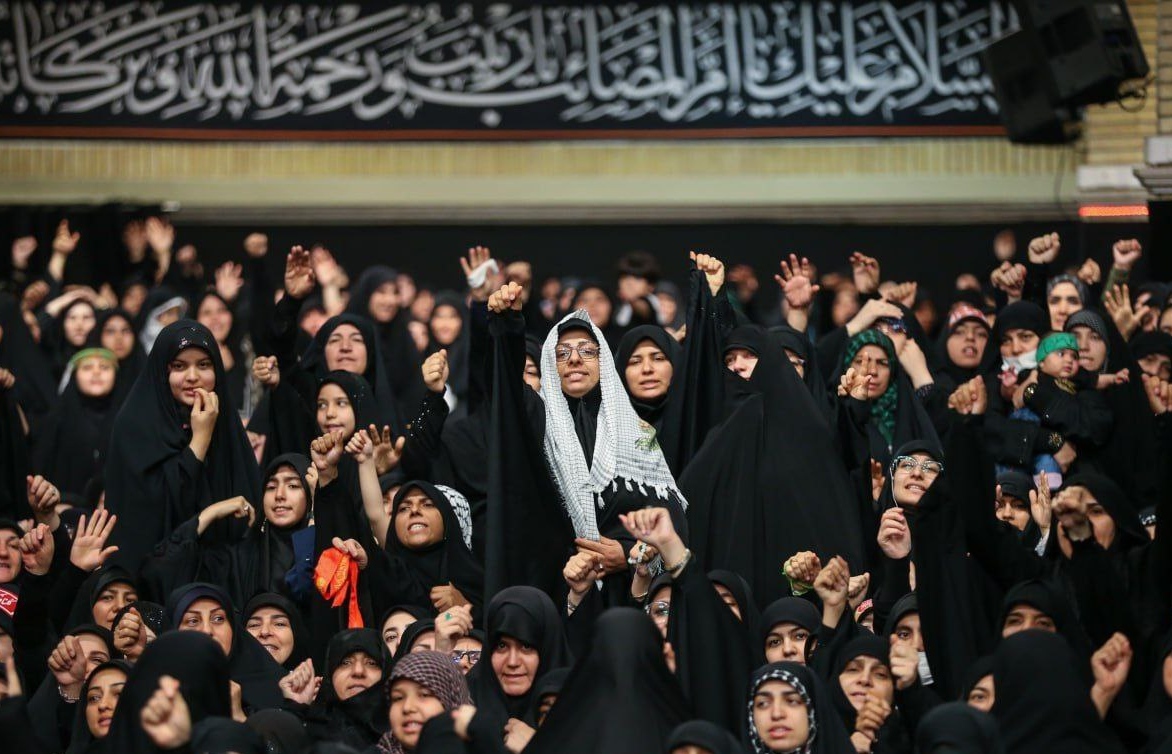 تصاویری از مراسم عزاداری حضرت اباعبدالله الحسین (ع) در حسینیه امام خمینی (ره) 2