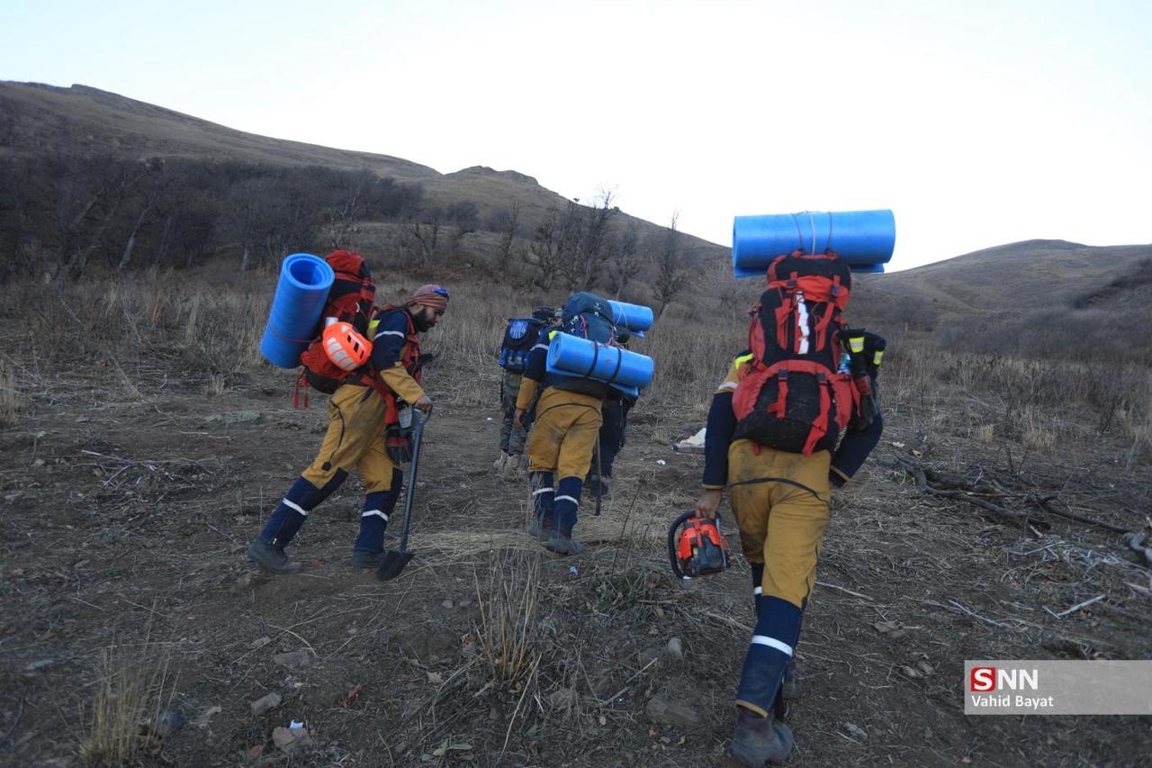 تصاویری هولناک از آتش سوزی جنگل‌های هیرکانی / فرود هواپیماهای اطفاء حریق ترکیه در فرودگاه نوشهر + عکس 3