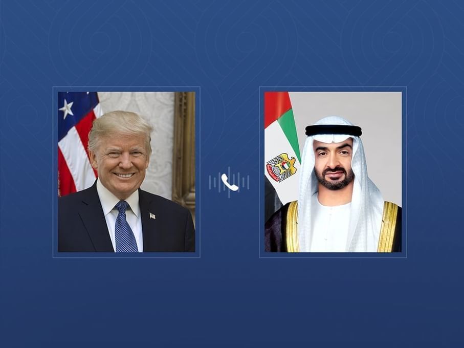 رایزنی ترامپ و رئیس امارات/ محور گفتگو چه بود؟